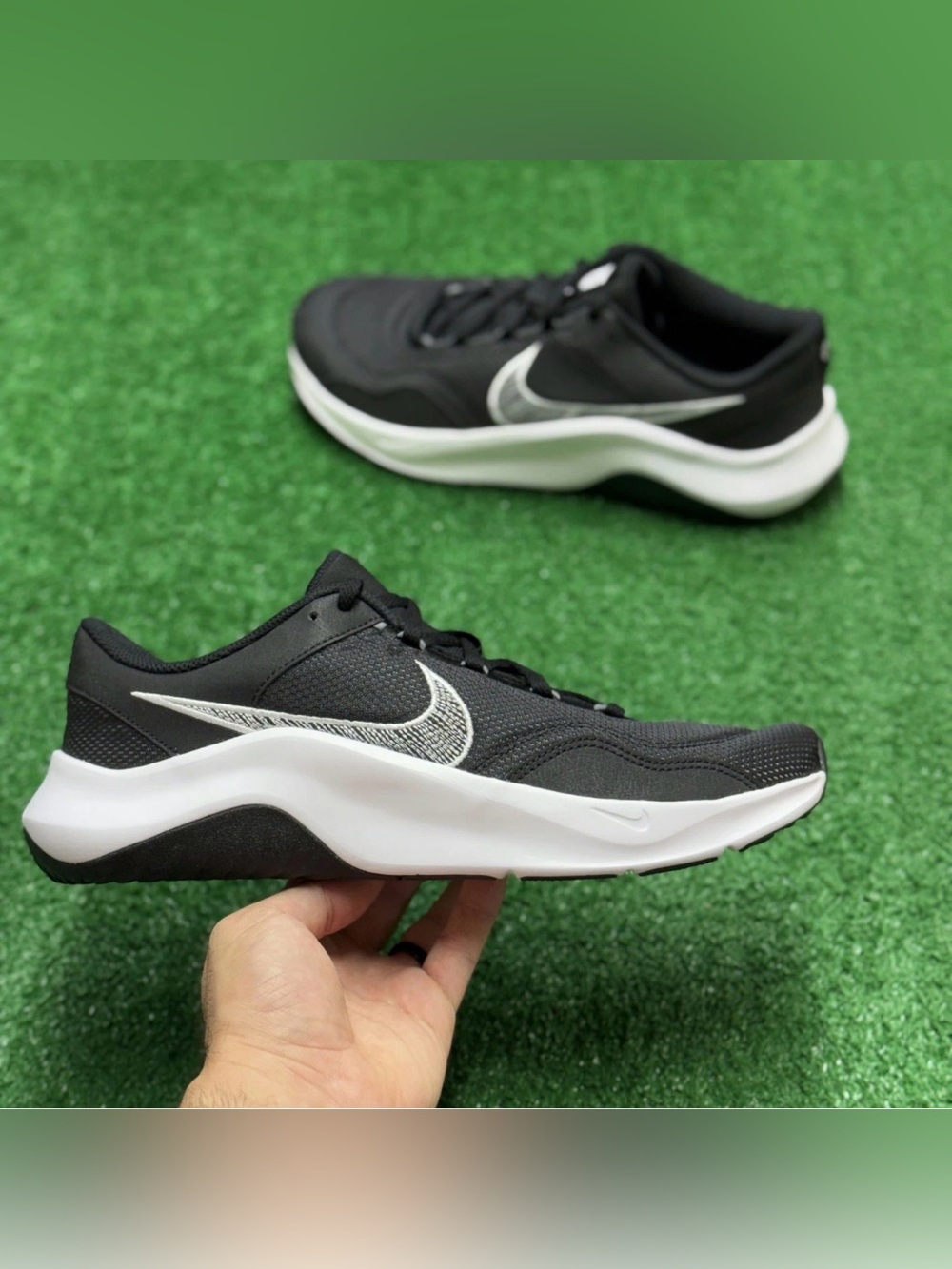 Nike Legend Essential 3 Next Nature Black White Mens DM1120-00 no box